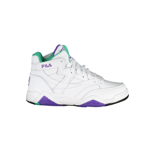 Fila White Polyurethane Women Sneaker - ClickThatClicks 