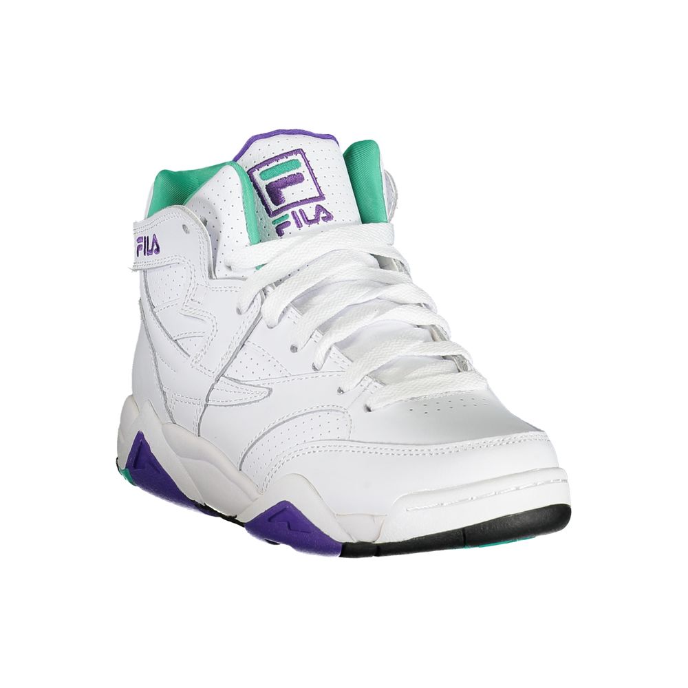 Fila White Polyurethane Women Sneaker - ClickThatClicks 
