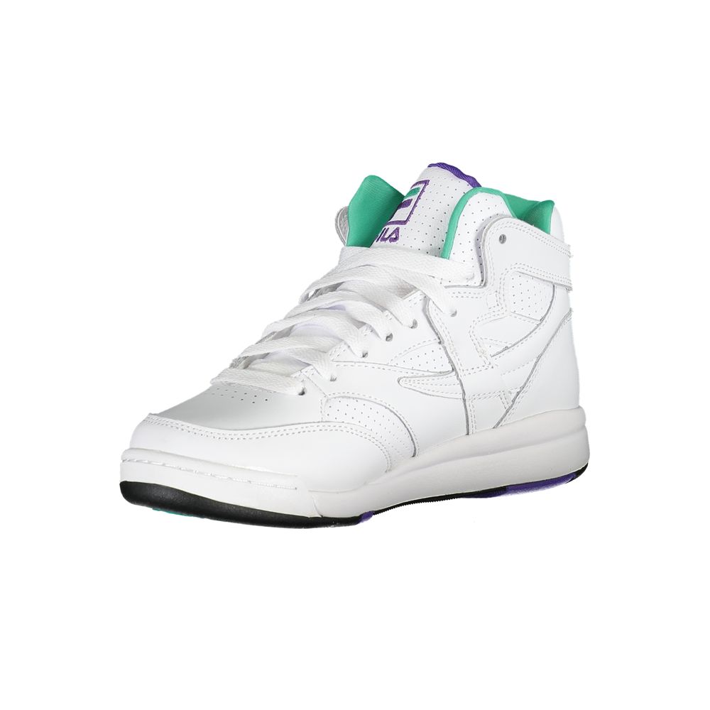 Fila White Polyurethane Women Sneaker - ClickThatClicks 