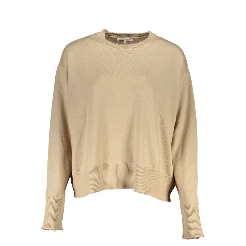 Patrizia Pepe Beige Tessuto Womens Sweater - ClickThatClicks 