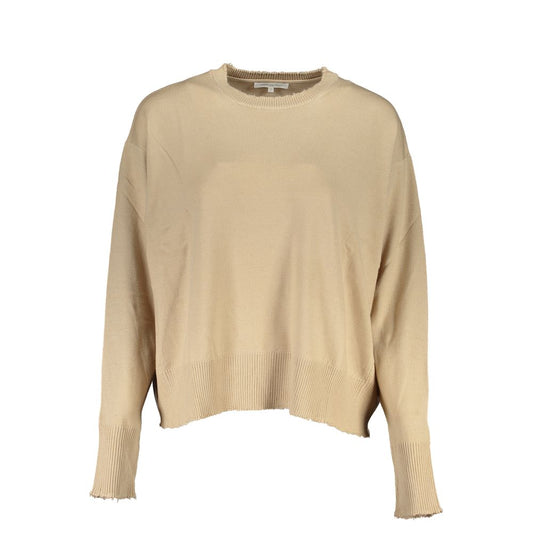 Patrizia Pepe Beige Tessuto Womens Sweater - ClickThatClicks 