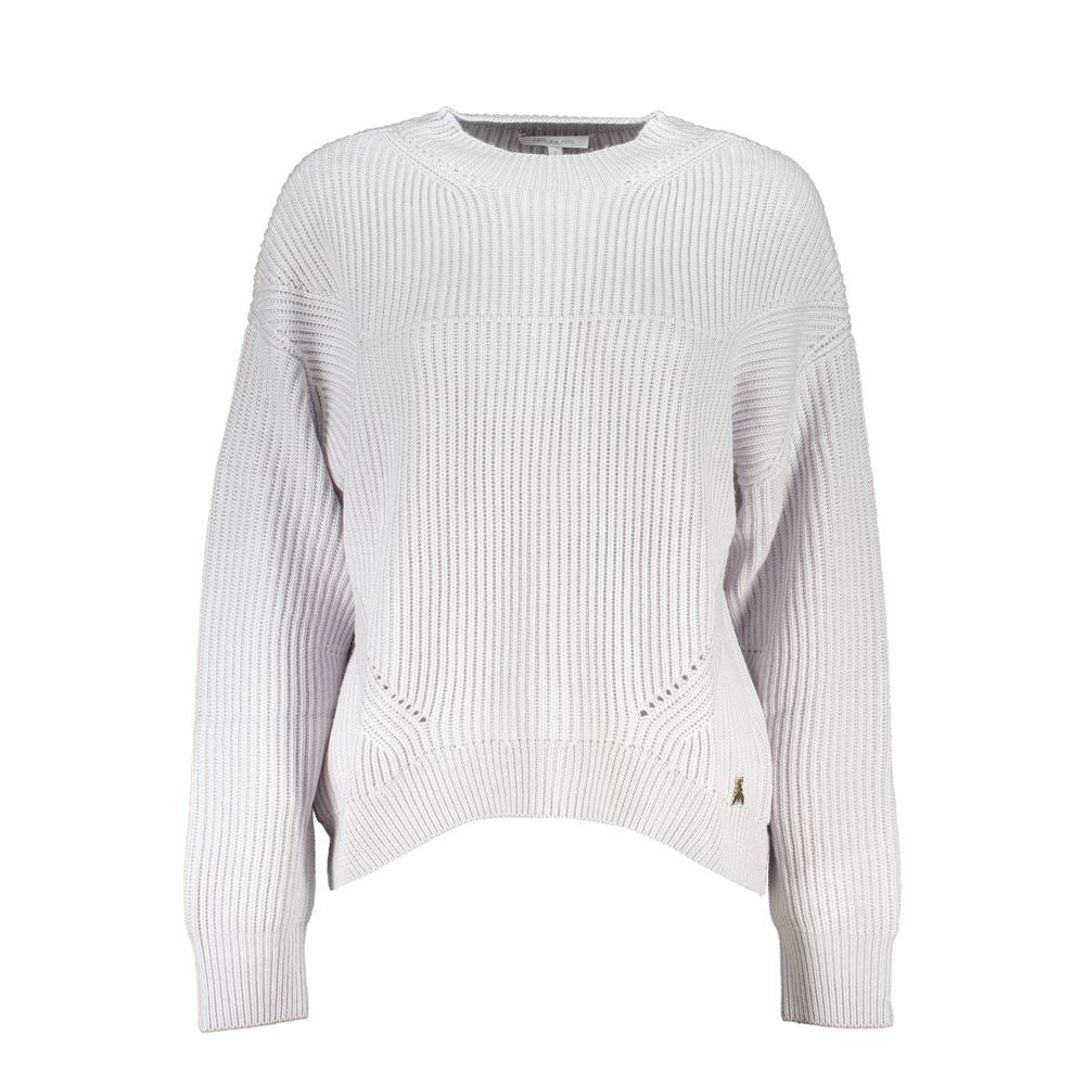 Patrizia Pepe Grigio Acrylic Women Sweater - ClickThatClicks 