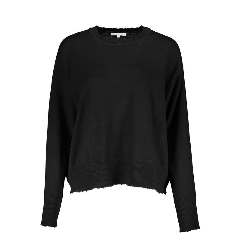 Patrizia Pepe Black Fabric Sweater