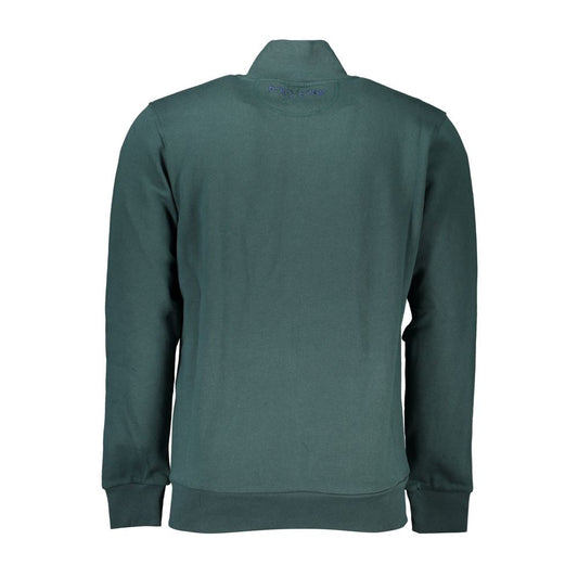 La Martina Verde Cotton Men Sweatshirt - ClickThatClicks 