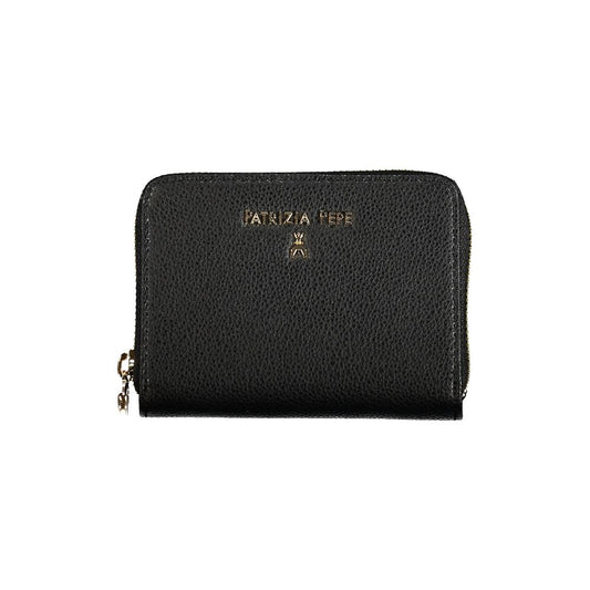 Patrizia Pepe Nero Leather Women Wallet - ClickThatClicks 