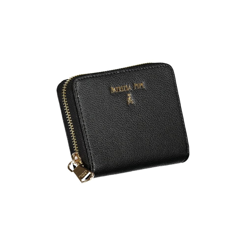 Patrizia Pepe Nero Leather Women Wallet - ClickThatClicks 