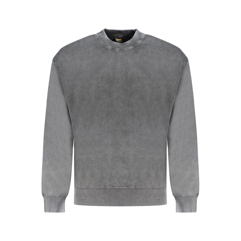 Hugo Boss Black Cotton Sweater