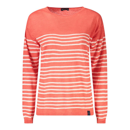 North Sails Rosso Linen Women's Sweater - ClickThatClicks 