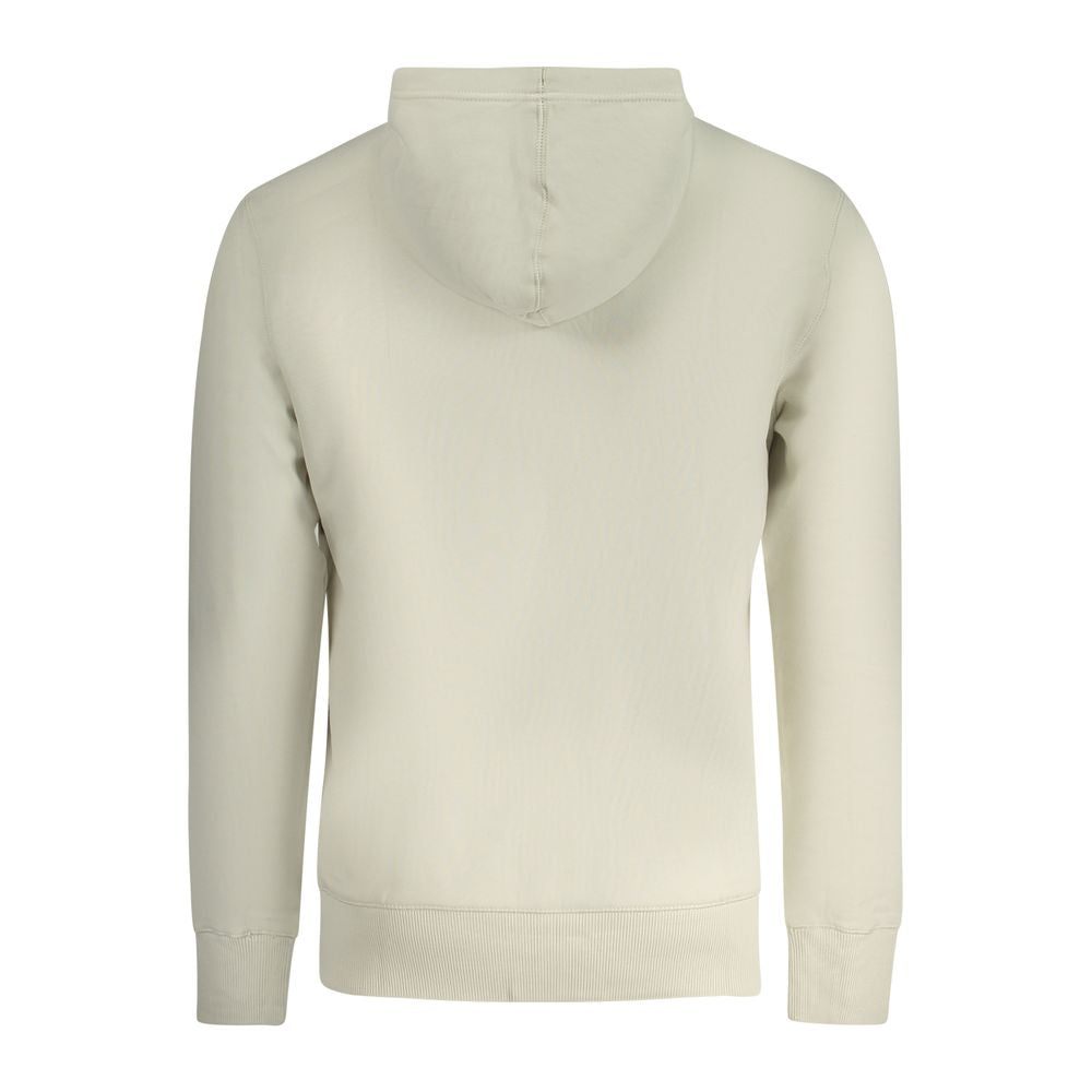 Calvin Klein Beige Cotton Men's Hoodie - ClickThatClicks 