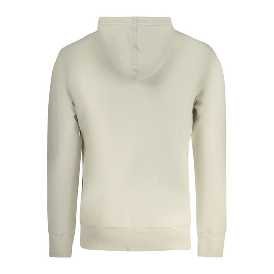 Calvin Klein Beige Cotton Men's Hoodie - ClickThatClicks 