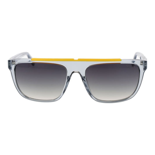 Guess Gray Stainless Steel Sunglasses - ClickThatClicks 