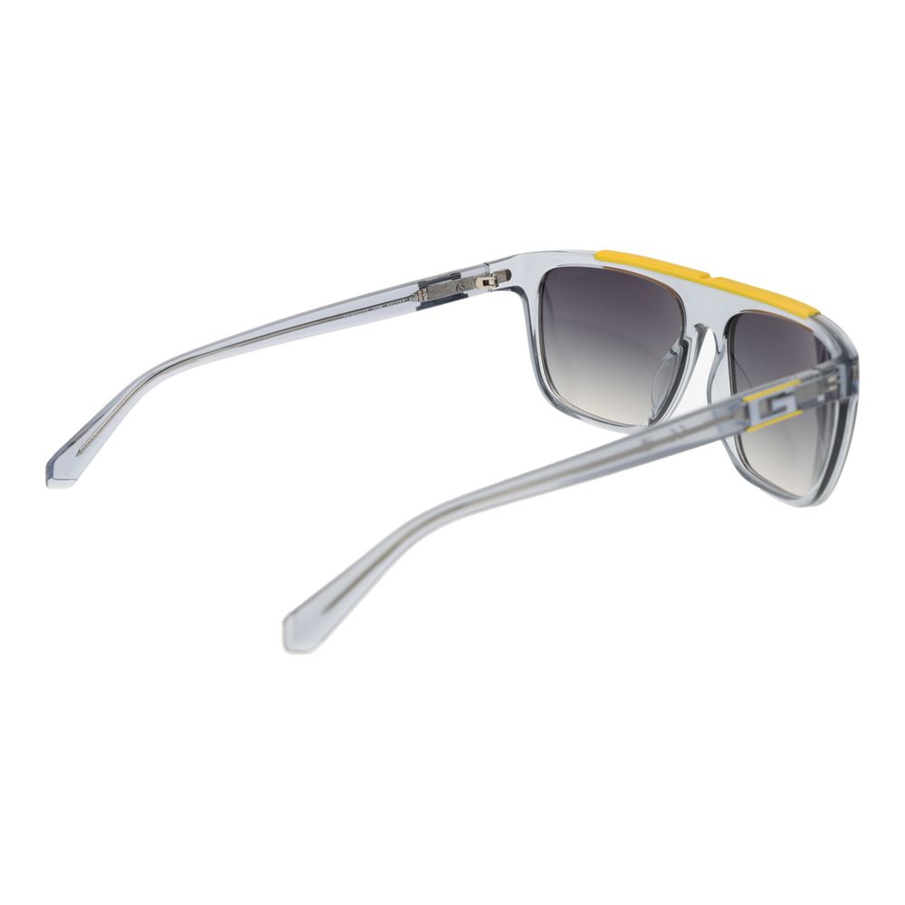 Guess Gray Stainless Steel Sunglasses - ClickThatClicks 