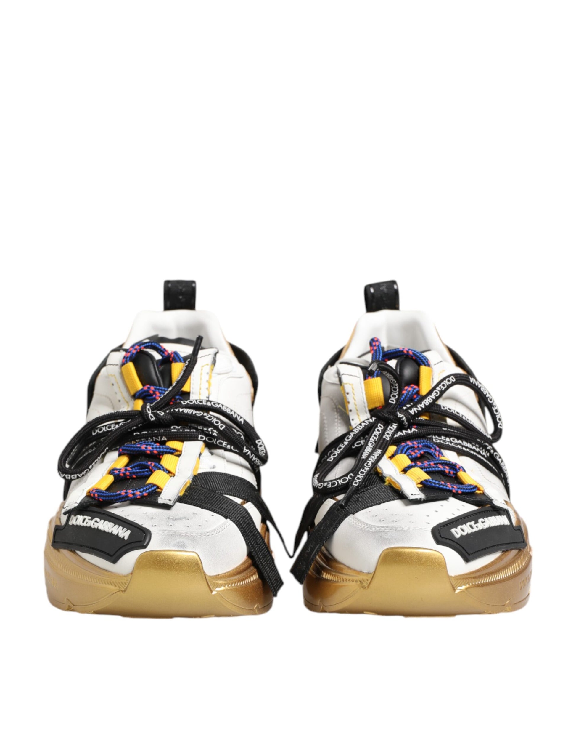 Dolce & Gabbana Multicolor Daymaster Low Top Sneakers Shoes - ClickThatClicks 