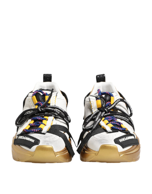 Dolce & Gabbana Multicolor Daymaster Low Top Sneakers Shoes - ClickThatClicks 
