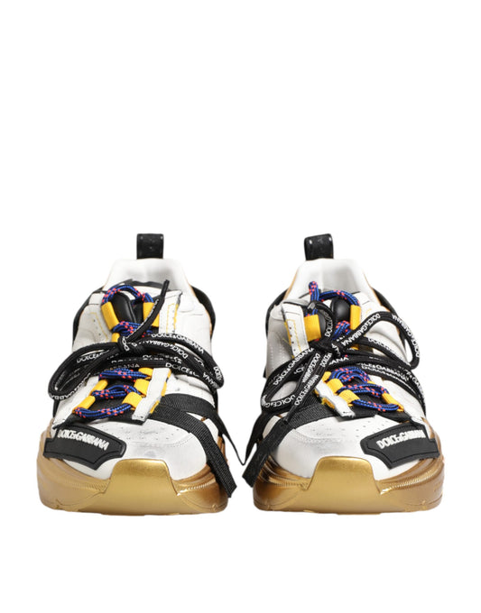 Dolce & Gabbana Multicolor Daymaster Low Top Sneakers Shoes - ClickThatClicks 