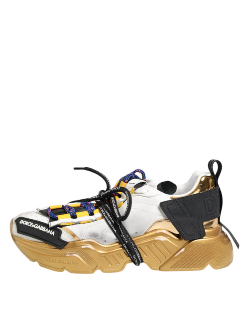 Dolce & Gabbana Multicolor Daymaster Low Top Sneakers Shoes - ClickThatClicks 