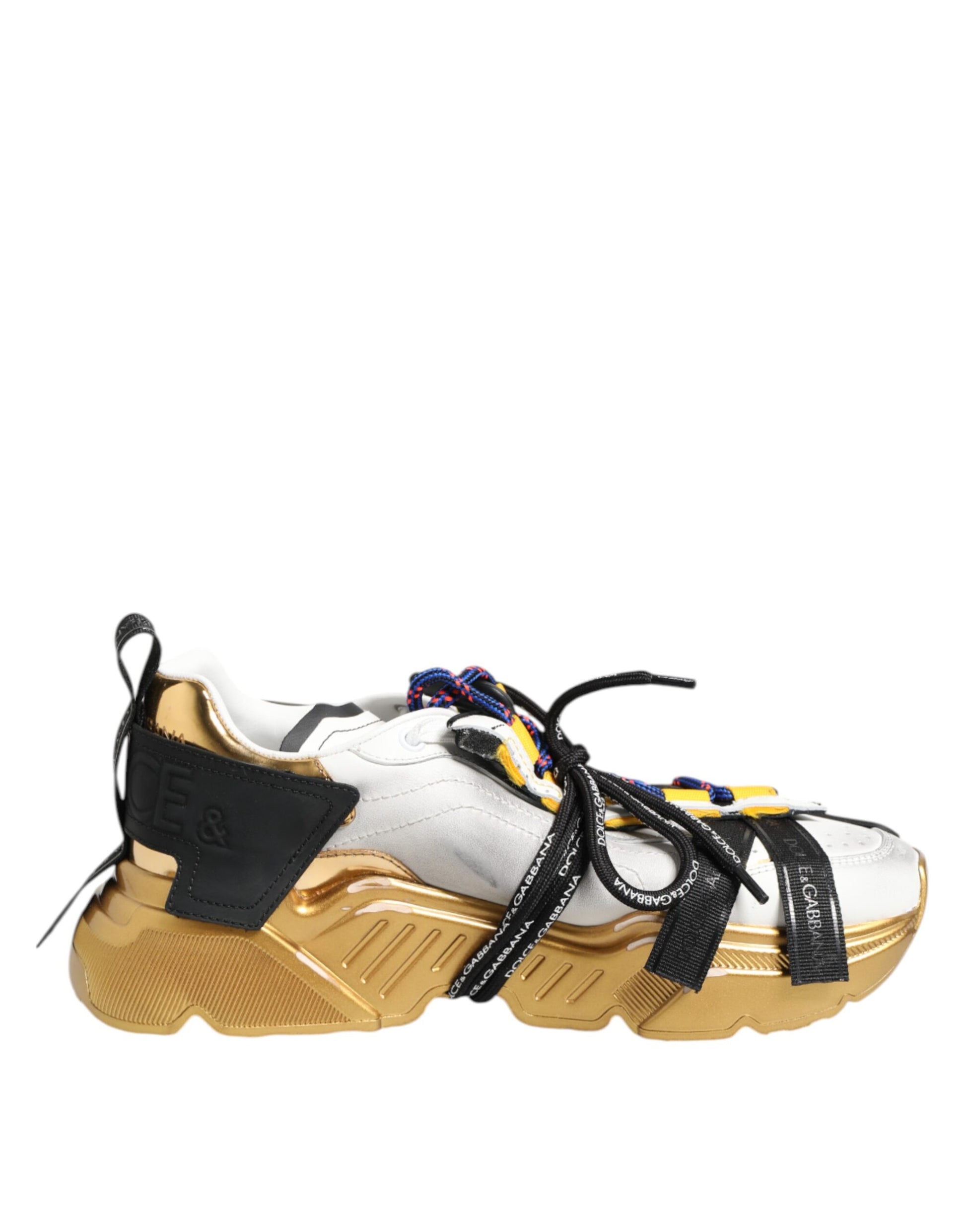 Dolce & Gabbana Multicolor Daymaster Low Top Sneakers Shoes - ClickThatClicks 