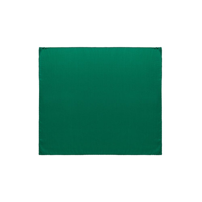 Dolce & Gabbana Green Silk Pocket Square