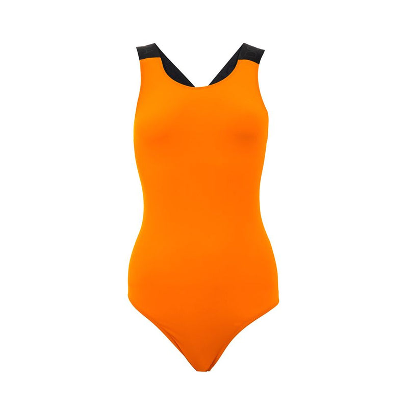 Dolce & Gabbana Orange Polyester One-Piece Swimsuit