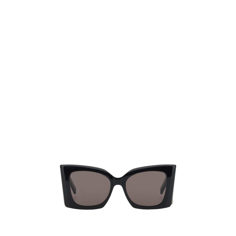 Saint Laurent Black Acetate Sunglasses