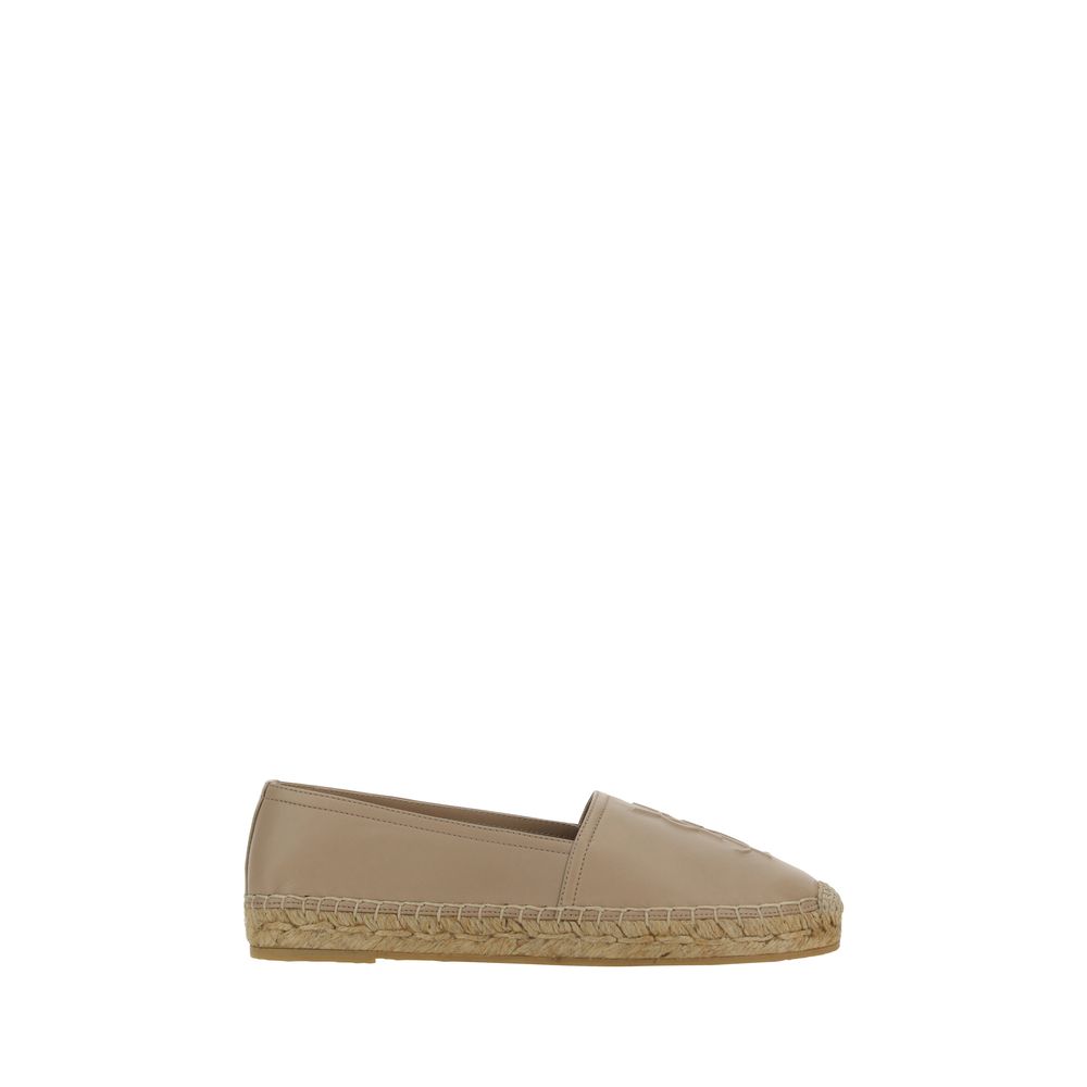Saint Laurent Brown Lamb Ovis Aries Aries Espadrilles - ClickThatClicks 