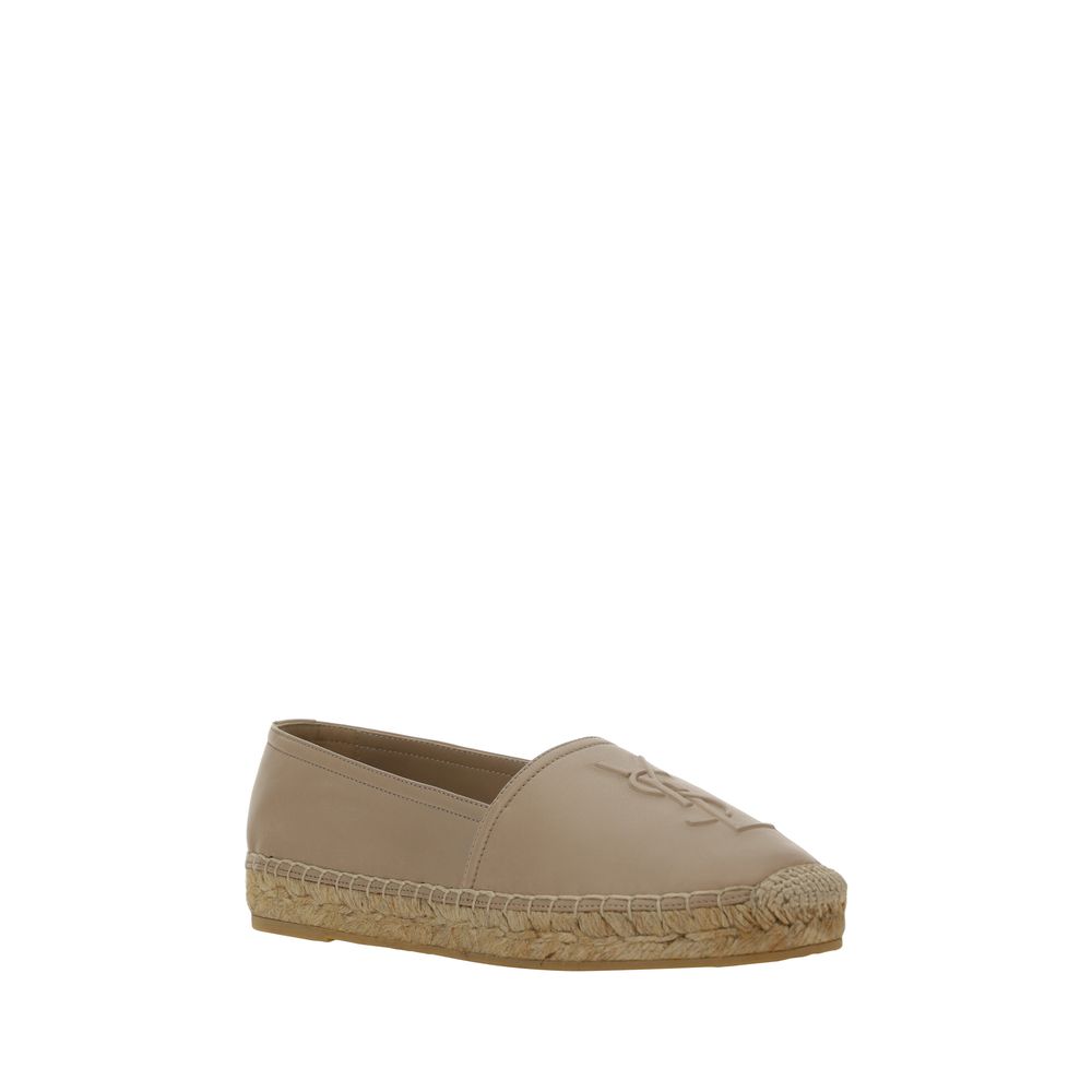 Saint Laurent Brown Lamb Ovis Aries Aries Espadrilles - ClickThatClicks 