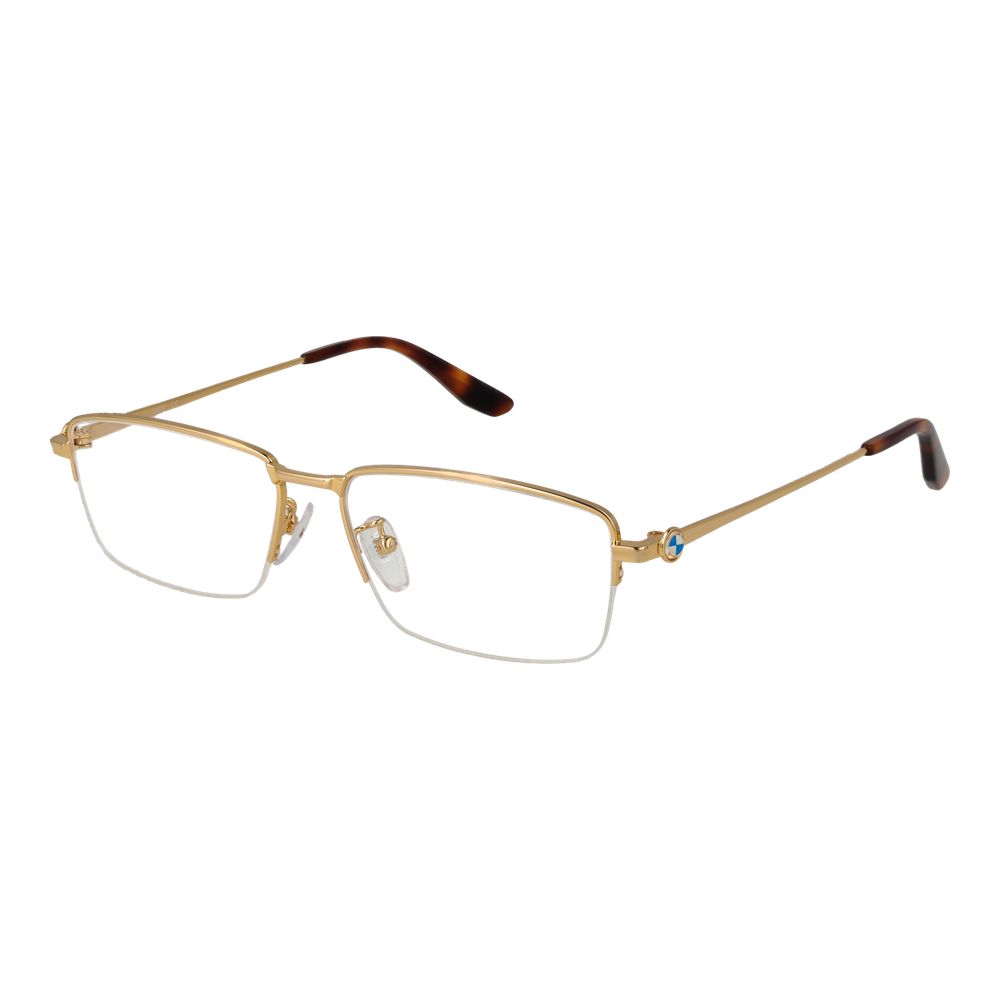 BMW Gold Metal Glasses (Frames) - ClickThatClicks 