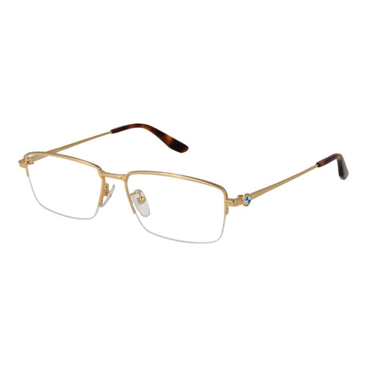 BMW Gold Metal Glasses (Frames) - ClickThatClicks 