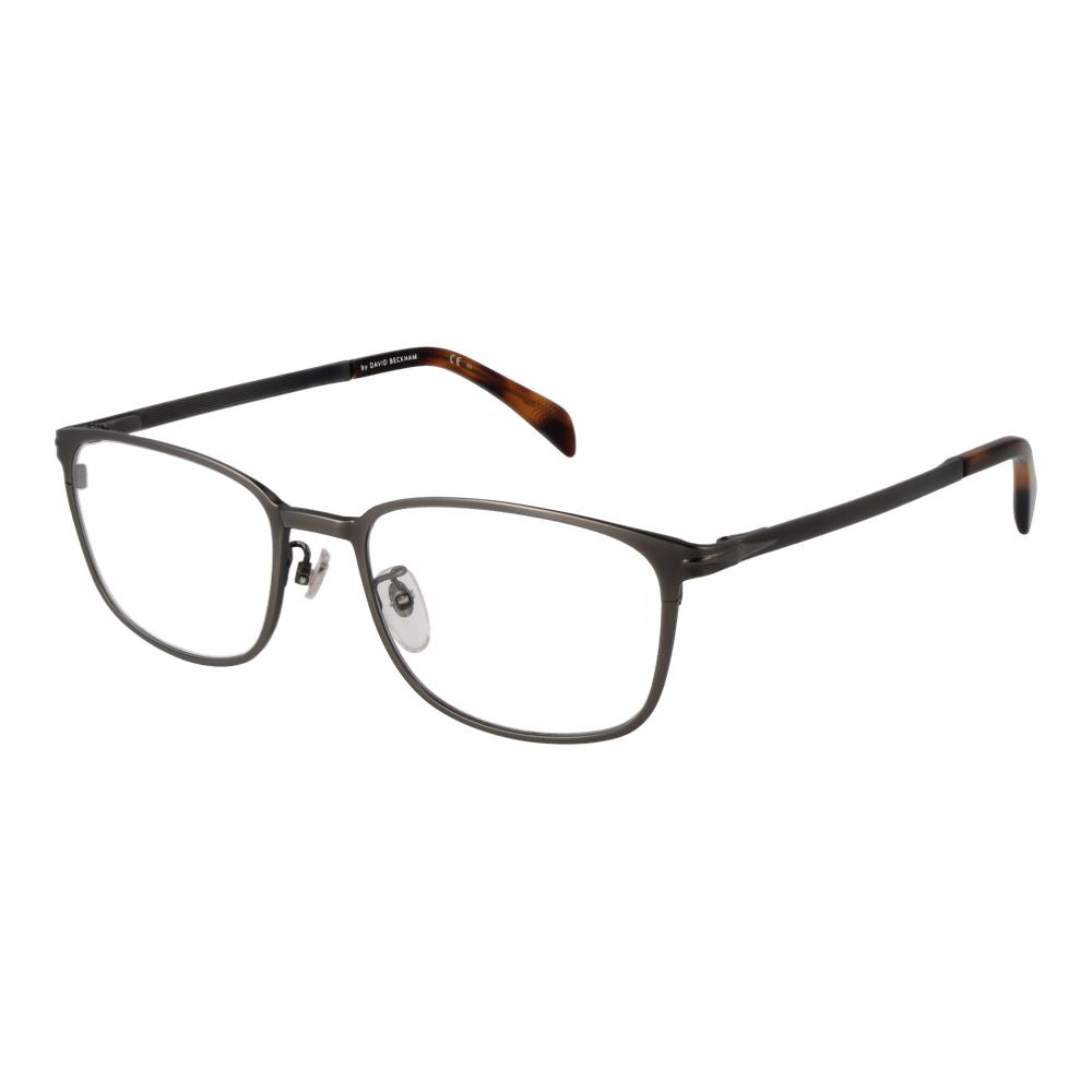 David Beckham Gray Stainless Steel Glasses (Frames) - ClickThatClicks 