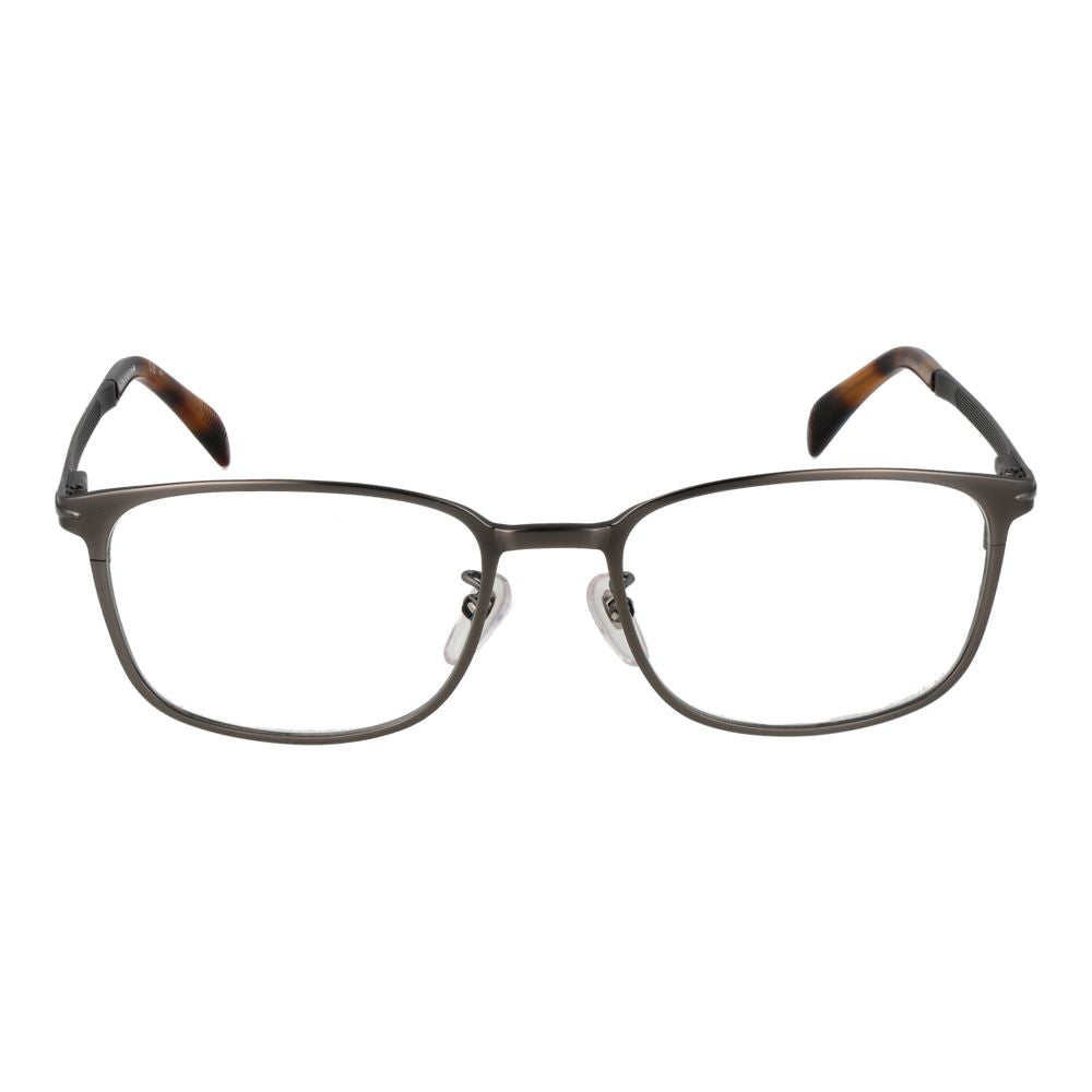 David Beckham Gray Stainless Steel Glasses (Frames) - ClickThatClicks 