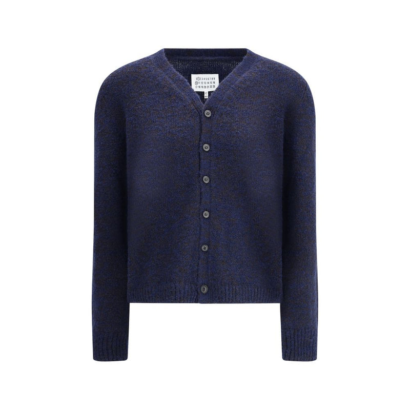 Margiela Blue Wool Cardigan