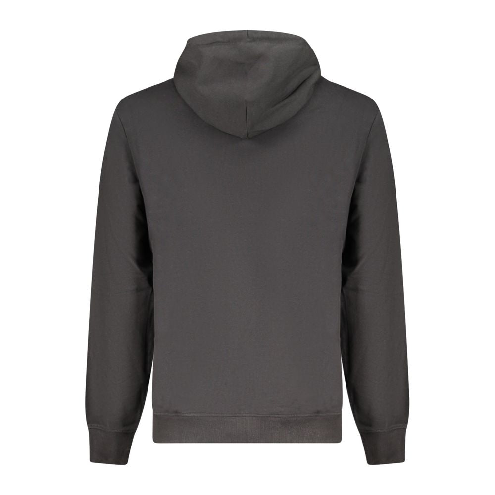 Tommy Hilfiger Black Cotton Men's Hoodie - ClickThatClicks 