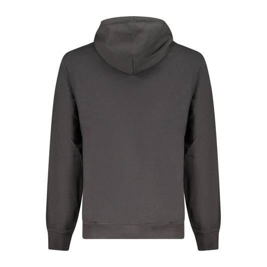 Tommy Hilfiger Black Cotton Men's Hoodie - ClickThatClicks 