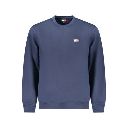 Tommy Hilfiger Blu Cotton Male Sweatshirt - ClickThatClicks 
