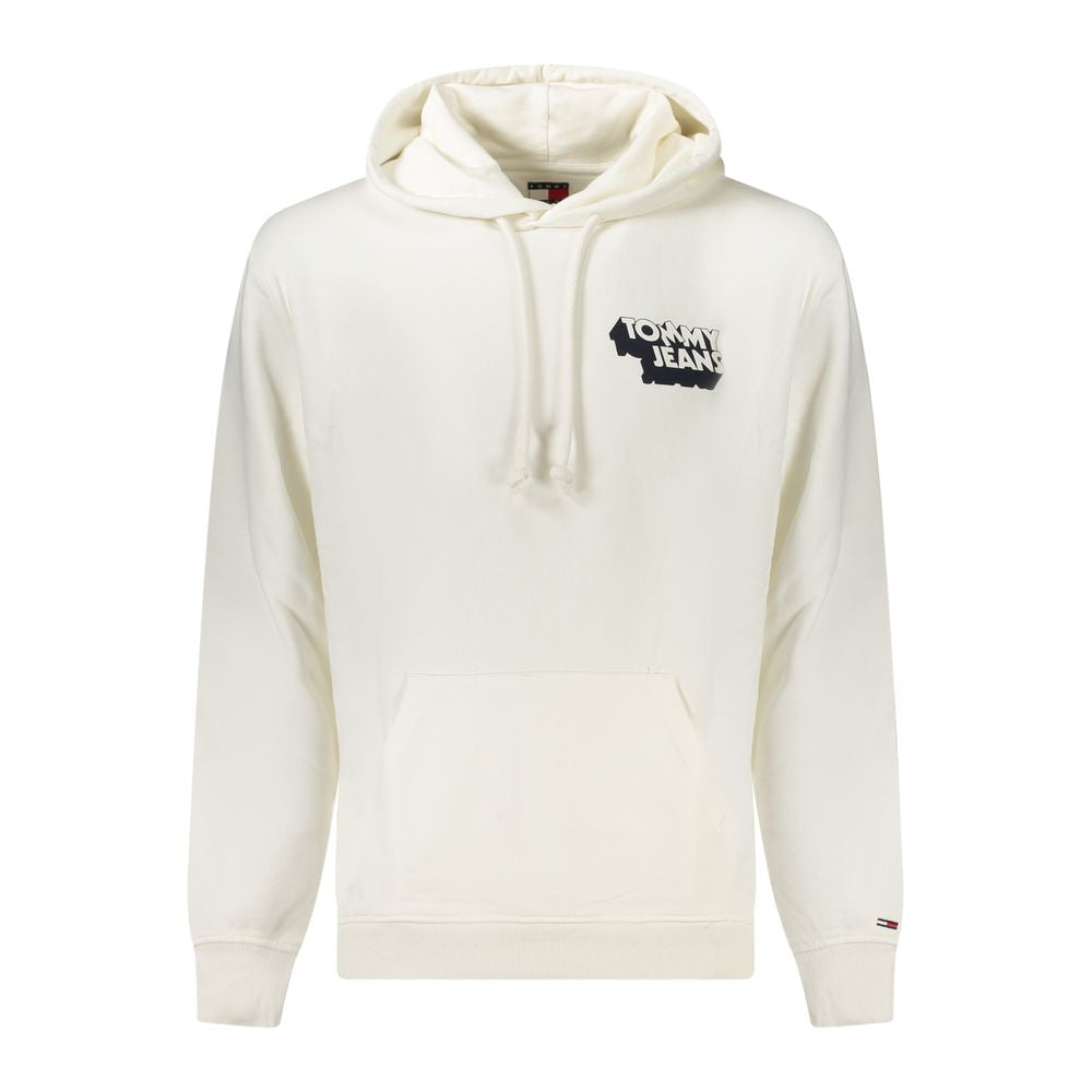Tommy Hilfiger White Cotton Men's Sweatshirt - ClickThatClicks 
