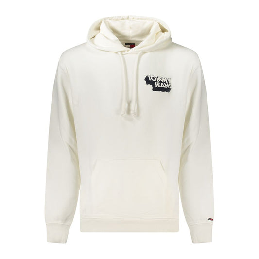 Tommy Hilfiger White Cotton Men's Sweatshirt - ClickThatClicks 
