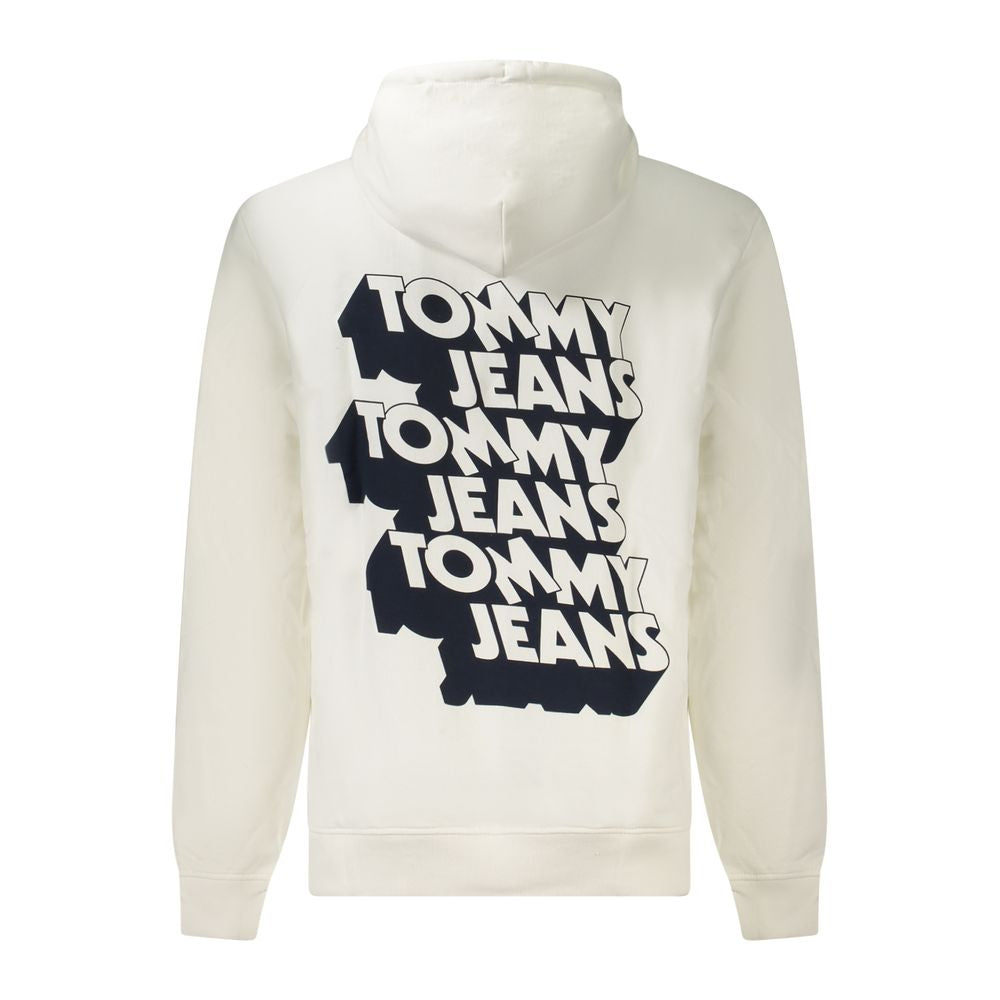 Tommy Hilfiger White Cotton Men's Sweatshirt - ClickThatClicks 