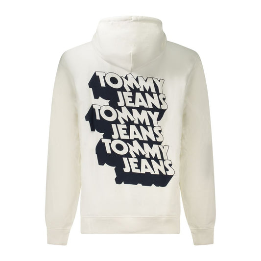 Tommy Hilfiger White Cotton Men's Sweatshirt - ClickThatClicks 