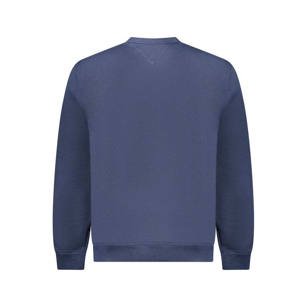 Tommy Hilfiger Blu Cotton Male Sweatshirt - ClickThatClicks 