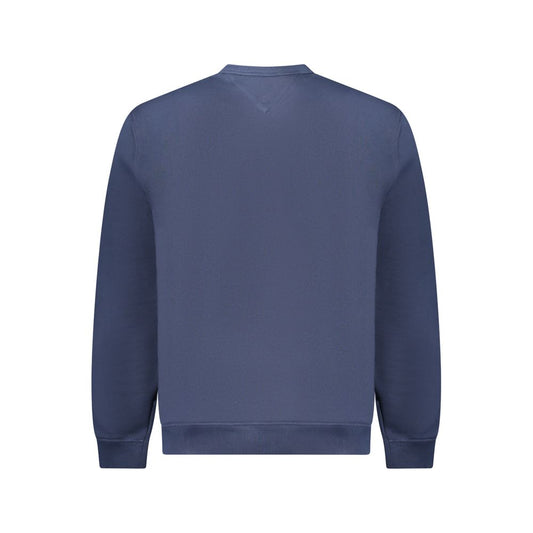 Tommy Hilfiger Blu Cotton Male Sweatshirt - ClickThatClicks 