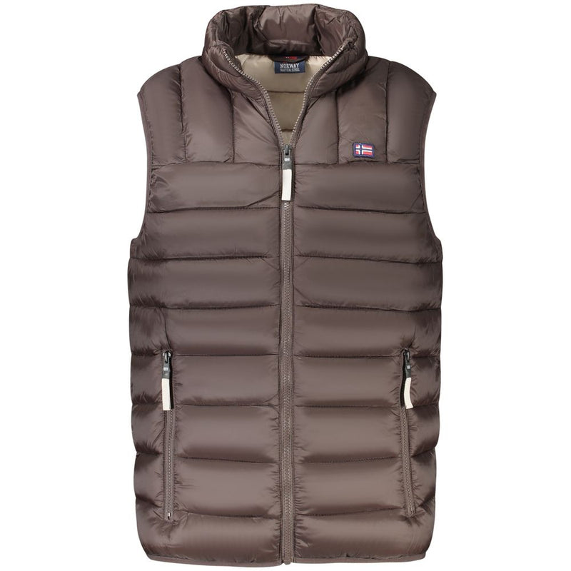 Norway 1963 Brown Polyamide Men Jacket