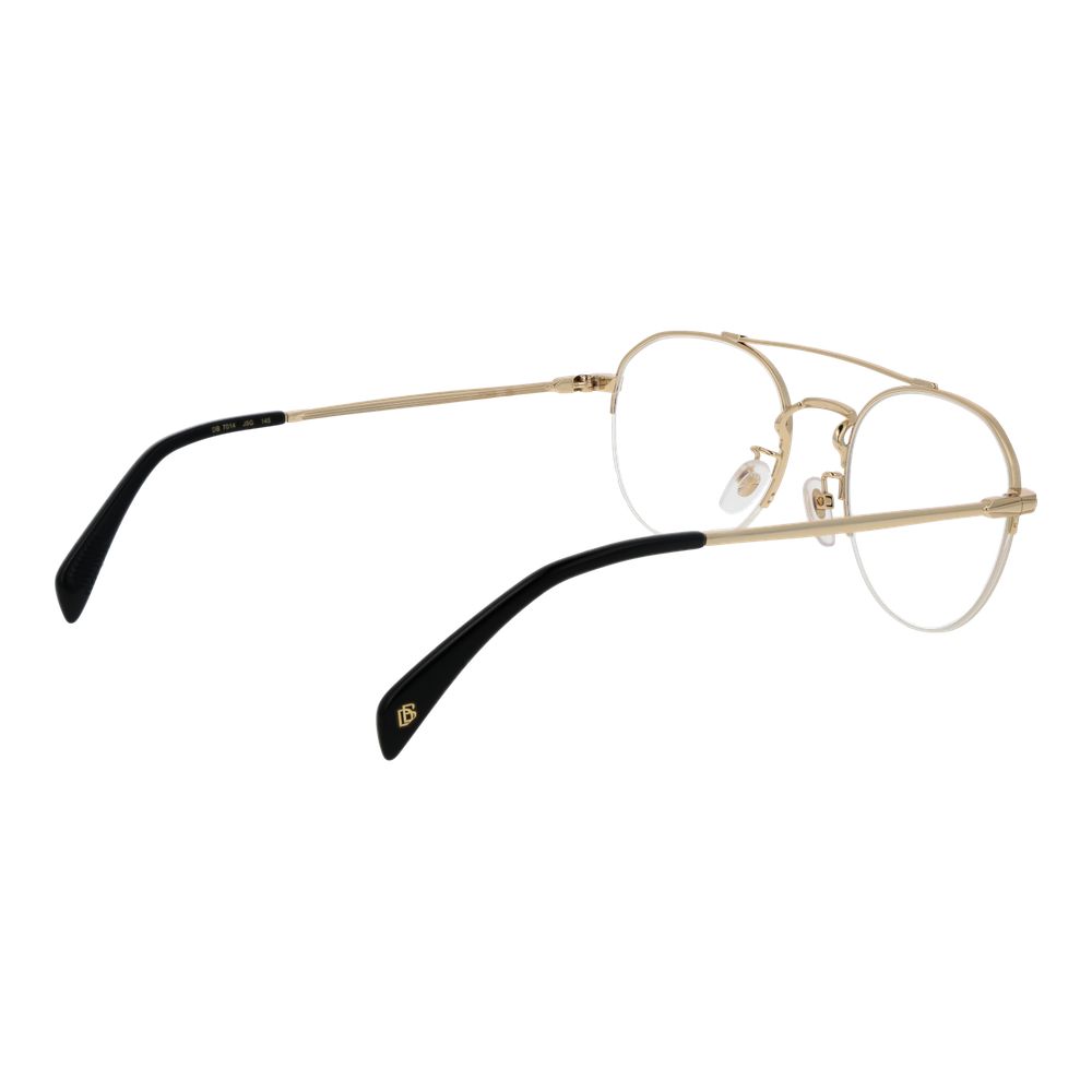 David Beckham Gold Metal Glasses (Frames) - ClickThatClicks 