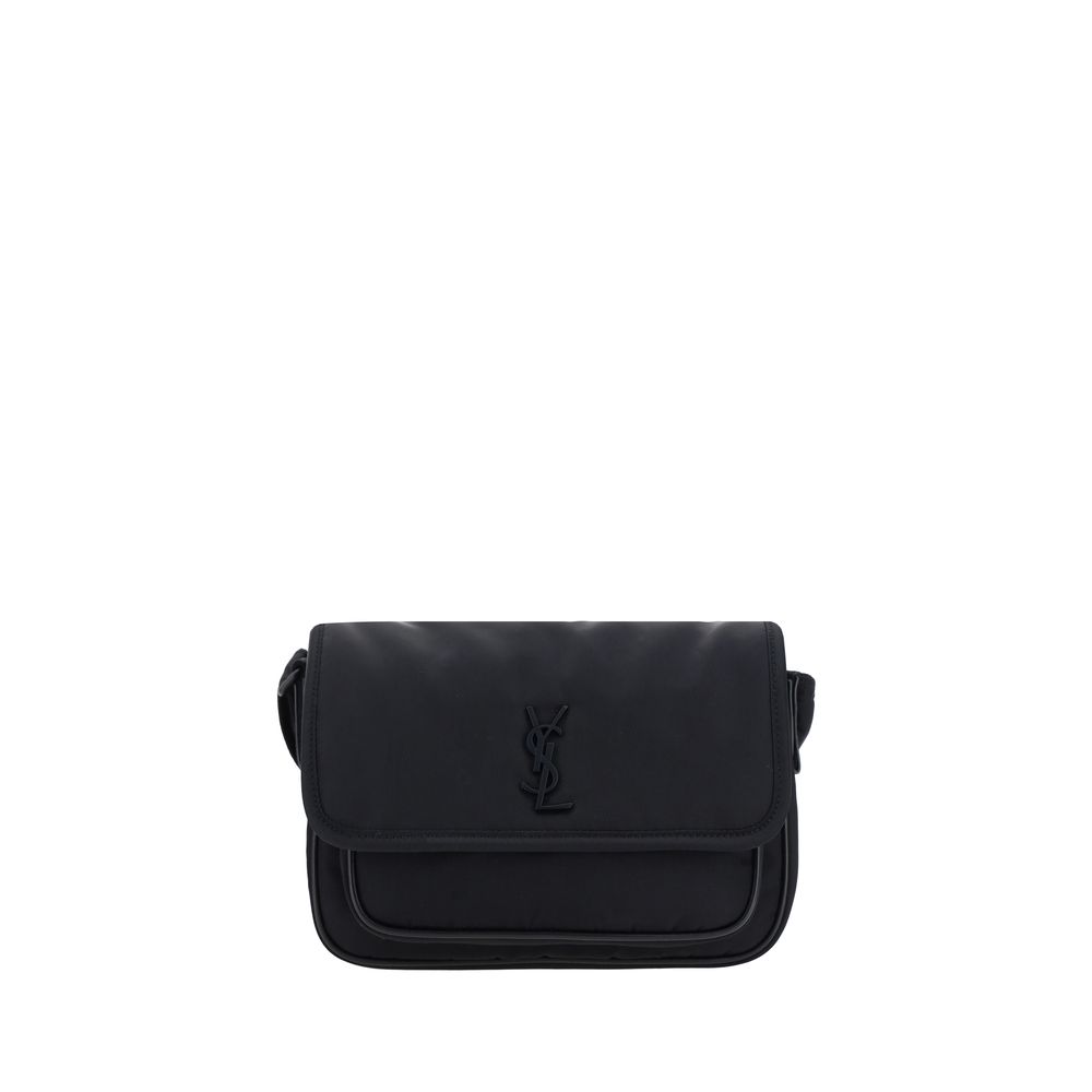 Saint Laurent Black Polyamide Shoulder Bag - ClickThatClicks 