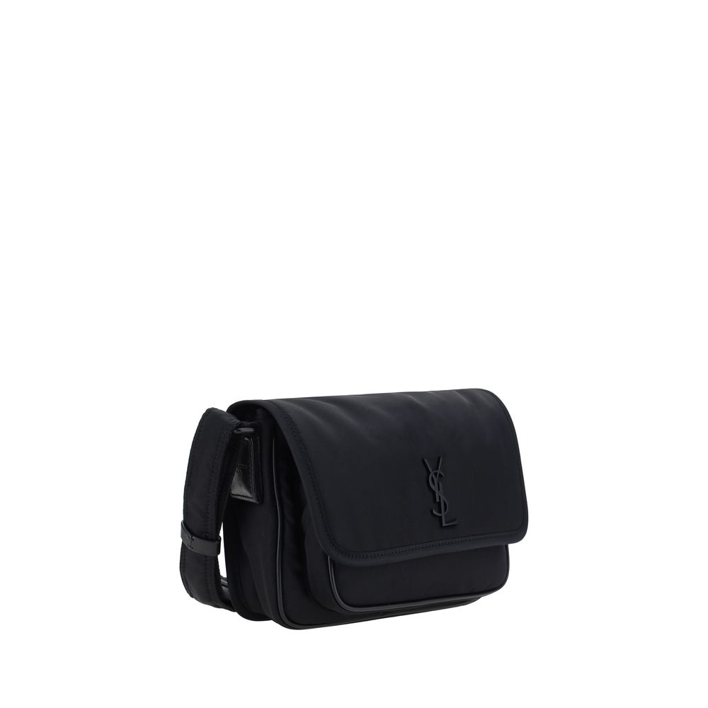Saint Laurent Black Polyamide Shoulder Bag - ClickThatClicks 