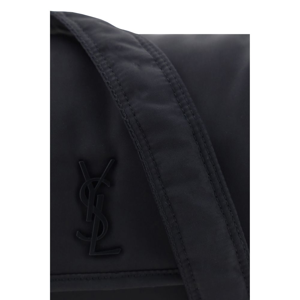 Saint Laurent Black Polyamide Shoulder Bag - ClickThatClicks 