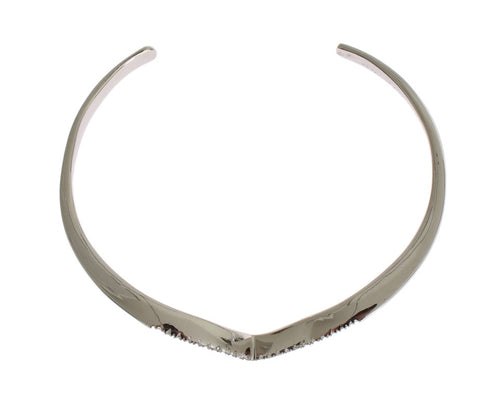 Nialaya Skyfall CZ 925 Silver Bangle Bracelet - ClickThatClicks 