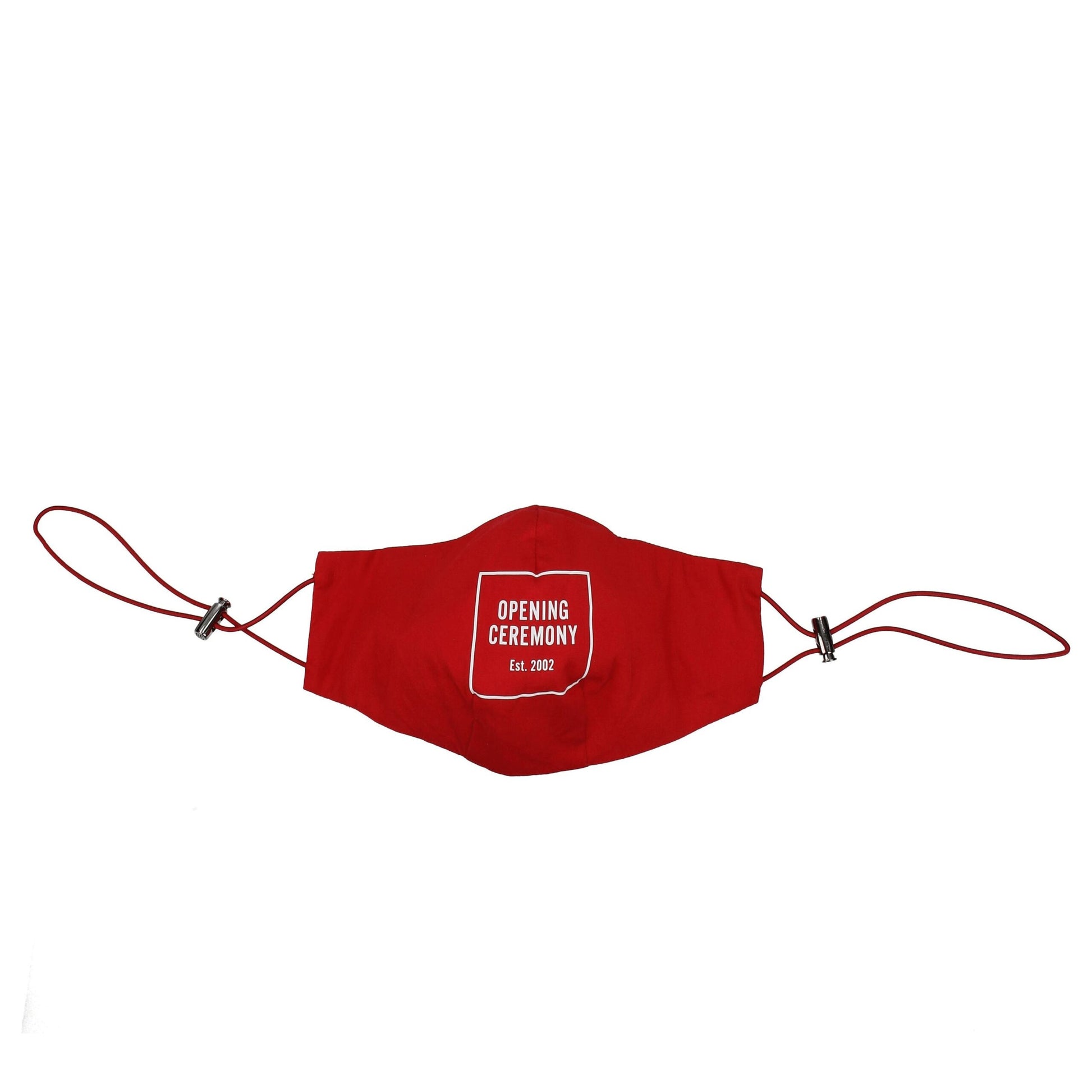 Opening Ceremony Red Cotton Facemask - ClickThatClicks 