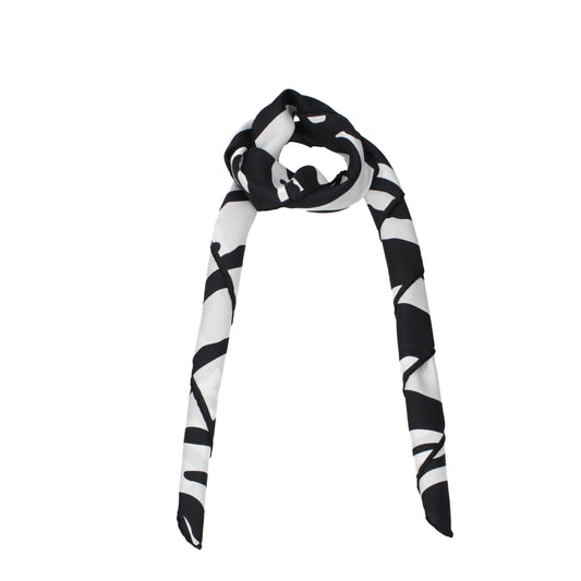 Dolce & Gabbana Black Silk Foulard - ClickThatClicks 