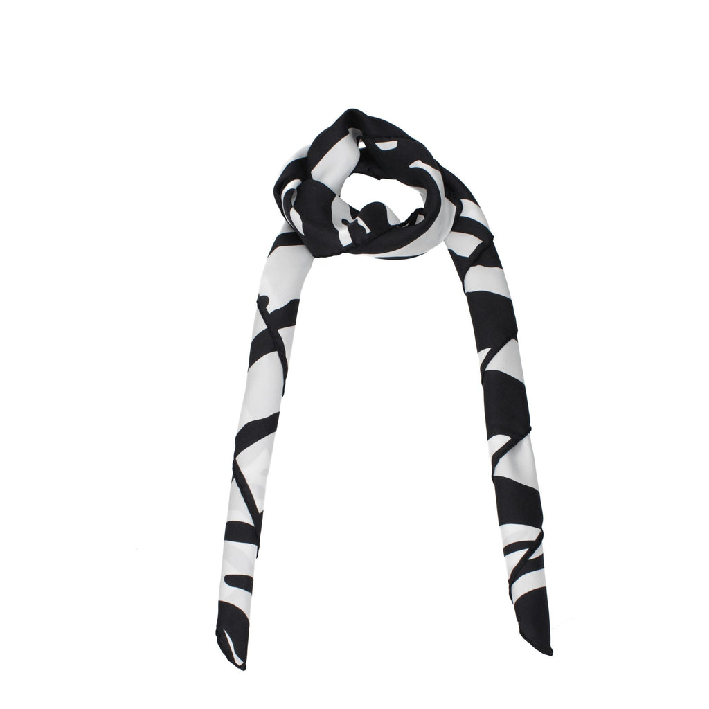Dolce & Gabbana Black Silk Foulards