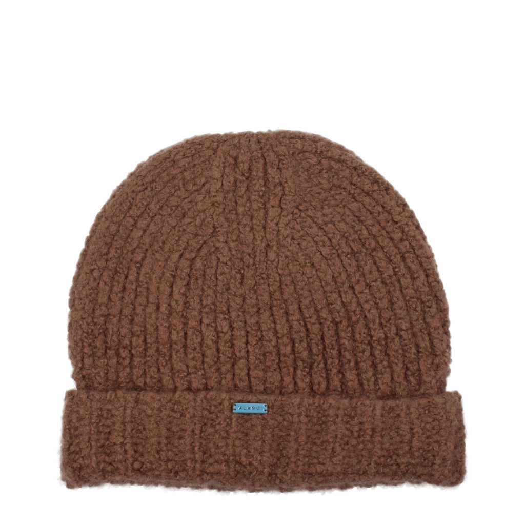 Alanui Brown Cashmere Beanie